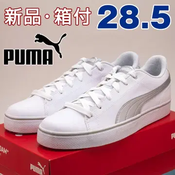 PUMA 푸마 스니커즈 남성용 화이트 실버 28.5cm 화이트 실버