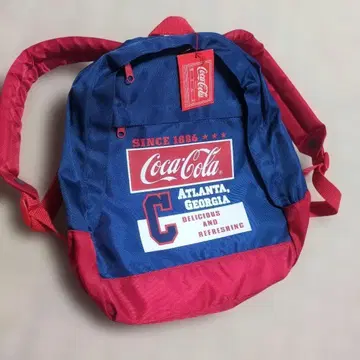 미사용 새상품 코카콜라 레트로 백팩 1993