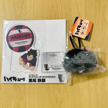 점프 페스타 하이큐 아크릴 스탠드 카부링코 쿠로오 쿠로오네코