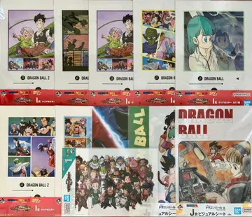 드래곤볼 VS 옴니버스 클리어 포스터 비주얼 시트 11장 세트
