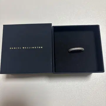 DANIEL WELLINGTON 실버 반지 박스 포함