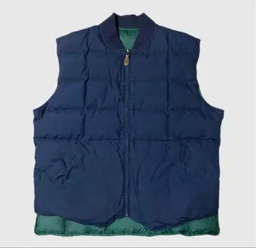 Eddie Bauer 에디 바우어 다운 베스트 NAVY 리버서블