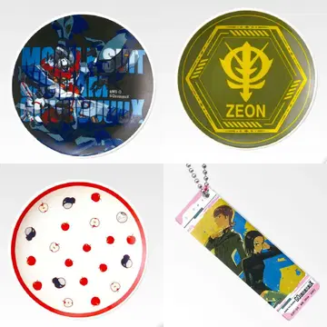 기동전사 건담 지크 액스 제일복권 E상 플레이트 3장 아크릴 참