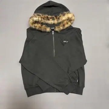 SPLR 퍼 후드티