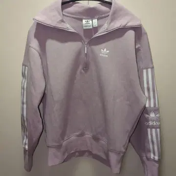 adidas originals 하프 지퍼 맨투맨