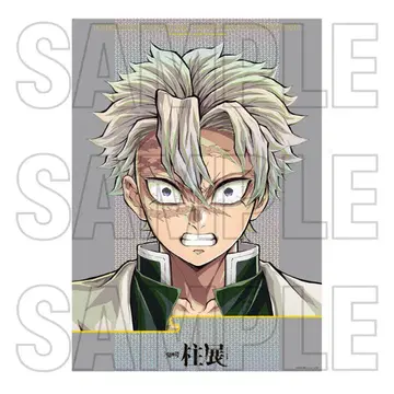 귀멸의 칼날 기둥전 키 비주얼 프리미엄 포스터 시나즈가와 사네미