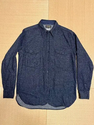 Warehouse Pendleton 네이비 셔츠 40