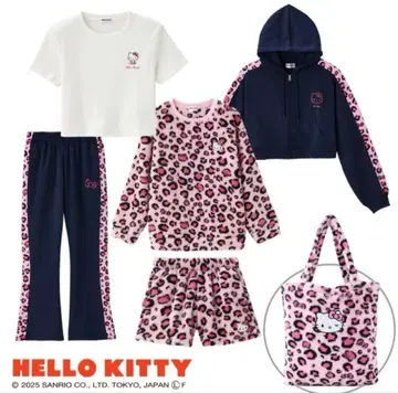 키티 해피백 레오파드 무늬 표범 무늬 시마무라 M 사이즈 전시품