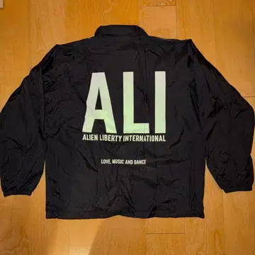 ALI 아리 밴딩 굿즈 나일론 자켓 ALIEN 에이리언