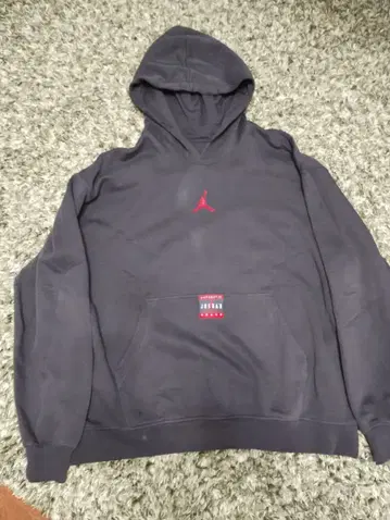 Jordan 다크 그레이 후드티