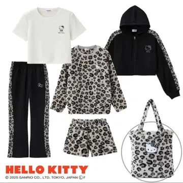 키티 해피백 레오파드 무늬 표범 무늬 시마무라 L 사이즈