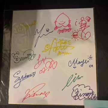 웨더뉴스 캐스터 달력 2025 혜택 친필 사인 색지