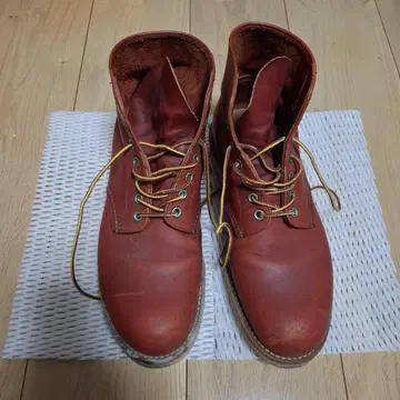 RED WING 8166 가죽 하이컷 부츠 8.5 D