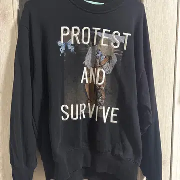 Galles Addict 프린트 트레이닝복 블랙