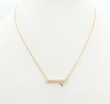 그로세 글라세 골드 크리스탈 목걸이