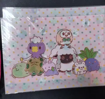 포켓몬 센터 클리어 파일 만마루 A4 2장