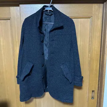 풀 하우스 다크 그레이 피 코트 L 사이즈