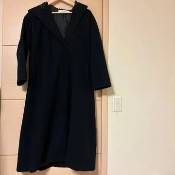 my favorite DANSKIN 블랙 롱 코트