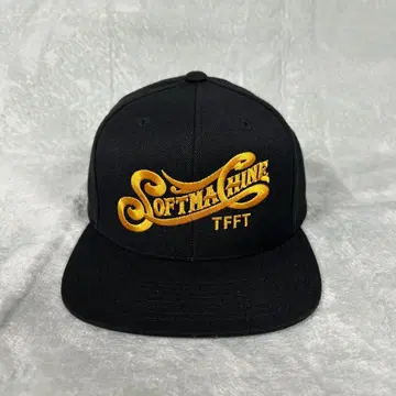 SOFTMACHINE 소프트 머신 자수 캡 BURP CAP 블랙