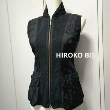 컨디션 최상 HIROKO BIS 히로코비스 essentiel 베스트 상의
