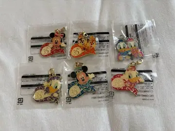 미키 아크릴 키링 6개 세트