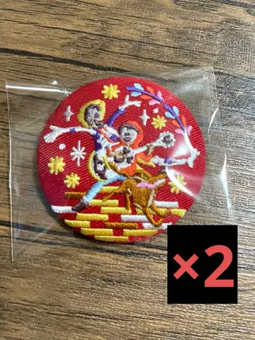 Disney 자수 캔뱃지 2 리멤버 미 2점 세트