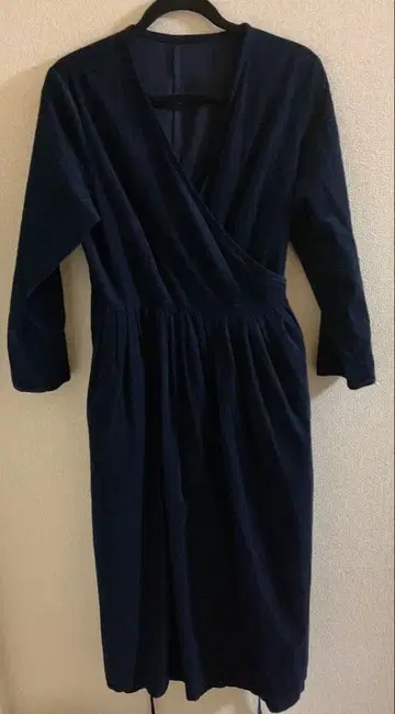 SARAH WEAR 코듀로이 카슈쿨 롱 원피스