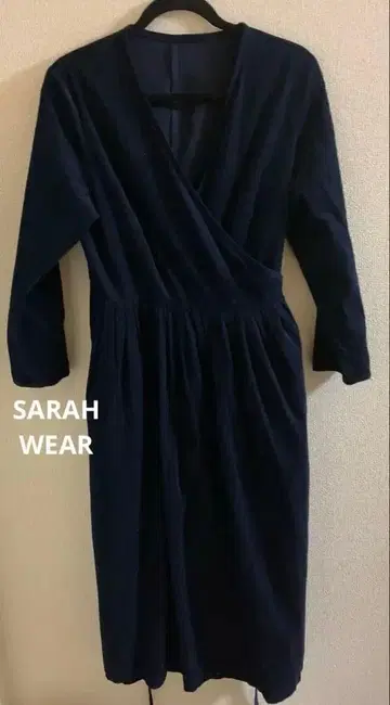 SARAH WEAR 코듀로이 카슈쿨 롱 원피스
