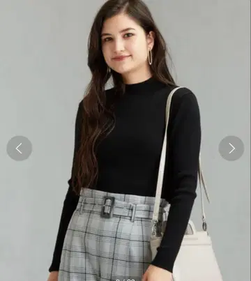 그린 라벨 릴랙싱 하이넥 니트 울