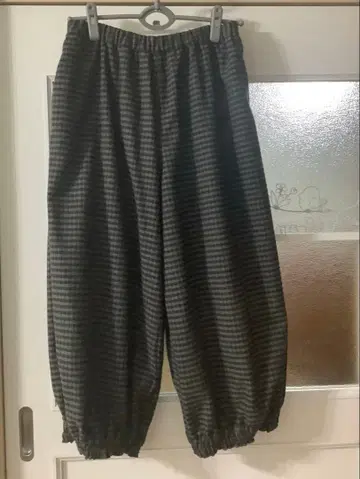 사만사 모스모스 밑단 개더 벌룬 팬츠