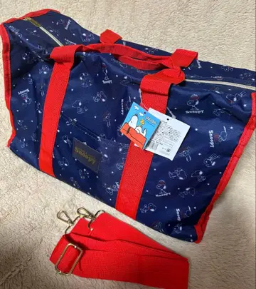 [ 미사용 새상품 ] 스누피 트래블 보스턴 백