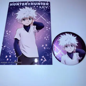 점페스 The캐릭터 헌터헌터 혜택 브로마이드 캔뱃지 키루아