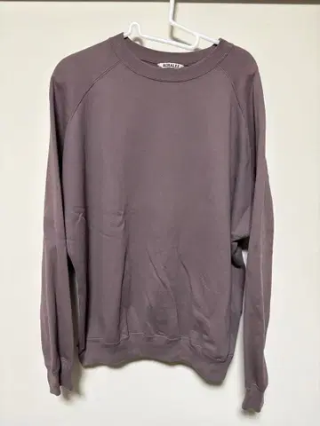 AURALEE SUPER SOFT SWEAT BIG P/O