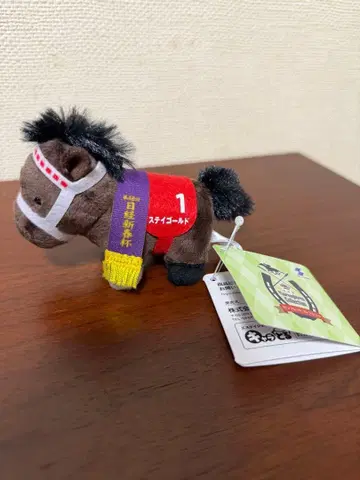 서러브레드 컬렉션 쁘띠 마스코트 볼체인 3 스테이 골드