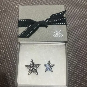 스와로브스키 브로치 별 모양 2개 자유구