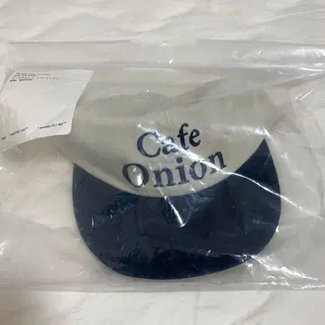 [ Cafe Onion ] 일본 미발매 캡 화이트/네이비