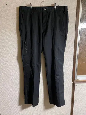 Munsingwear 스트레이트 팬츠 블랙 91