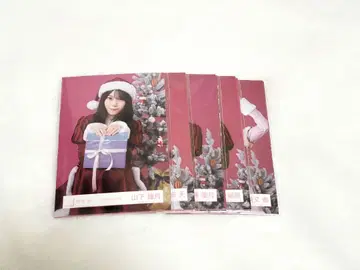 미개봉 새상품 사쿠라자카46 2025년 산타 의상 브로마이드 5팩