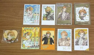 우사미 리토 폴라로이드풍 카드 캔뱃지 세트