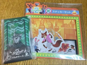 주토피아2 해피 복권 파우버트 H상 멀티 케이스 K상 스티커 세트