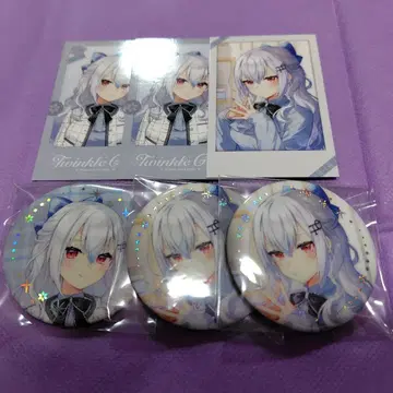 니지산지 하카세 후유키 폴라로이드 캔뱃지 윈터 데이트