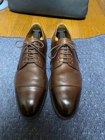 스트레이트 팁 가죽 신발 유나이티드 애로우즈