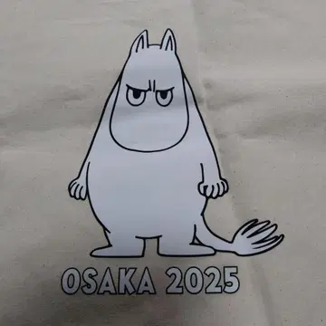 오사카 간사이 박람회 북유럽관 무민 토트백 OSAKA2025