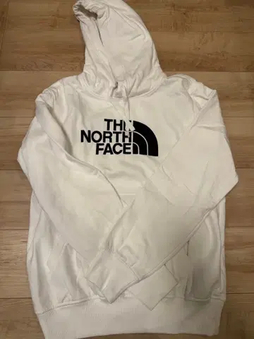 새상품 THE NORTH FACE 화이트 후드티 S