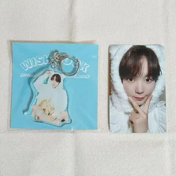 NCT WISH FC 아크릴 키링 FC 트레이딩 카드 료우