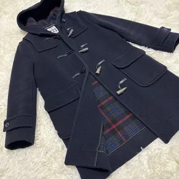 새상품급 CALIBURN 네이비 더플 코트 36