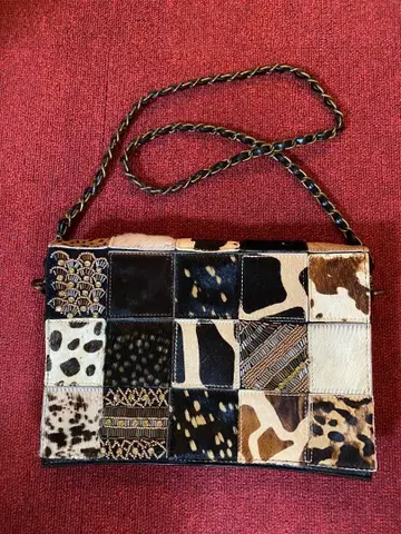 그레이스 콘티넨탈 패치워크 송치 숄더백