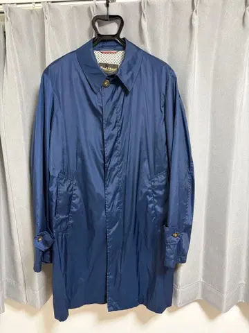 폴 스튜어트 네이비 스텐카라 코트