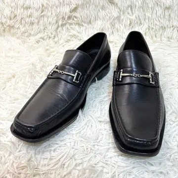 브루노말리 비트 로퍼 비즈니스 슈즈 블랙 가죽 28