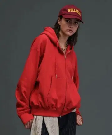 Soerte Heavy weight double zip-uphoodie